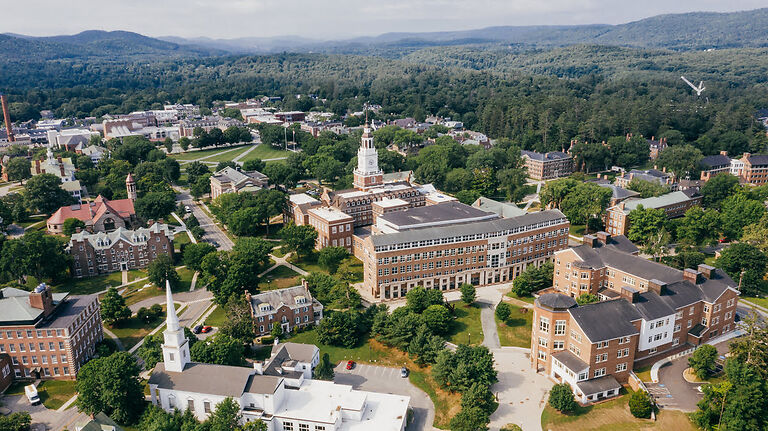 Dartmouth from above