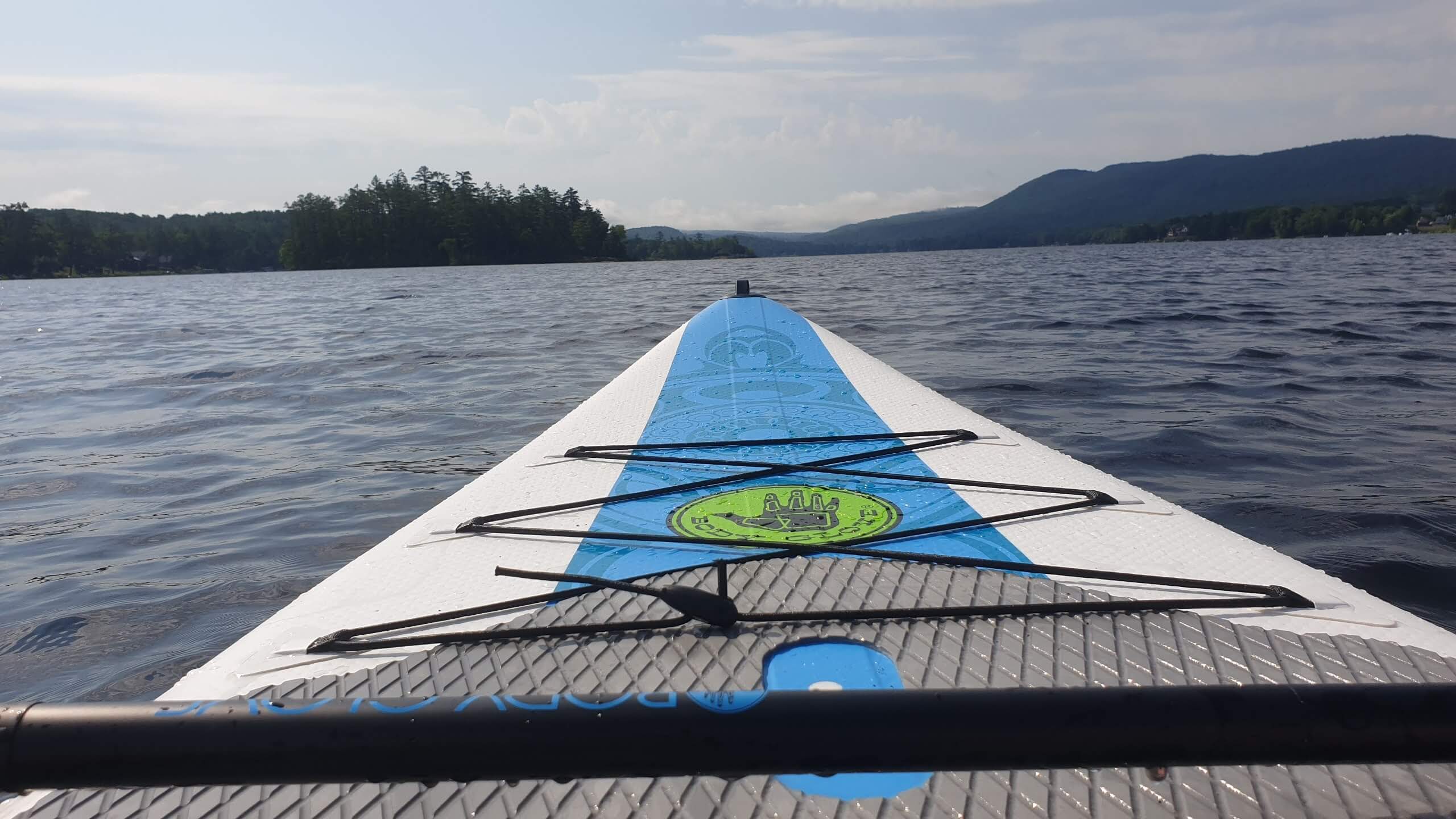 Mascoma Lake paddleboarding